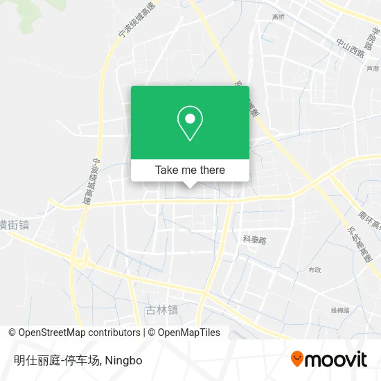 明仕丽庭-停车场 map