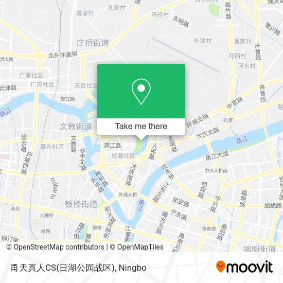 甬天真人CS(日湖公园战区) map