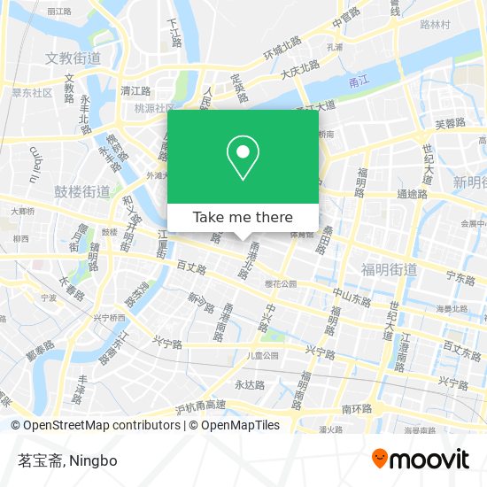 茗宝斋 map