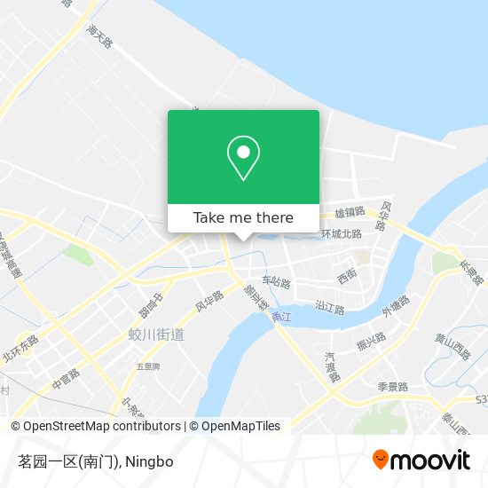 茗园一区(南门) map
