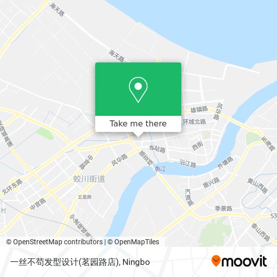 一丝不苟发型设计(茗园路店) map