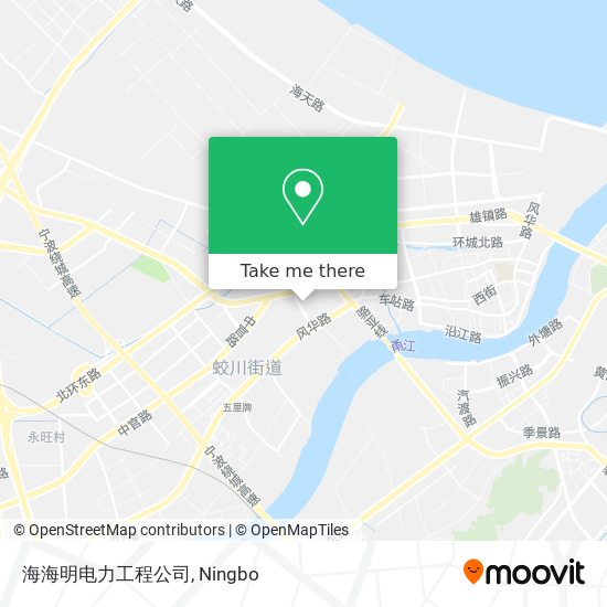 海海明电力工程公司 map