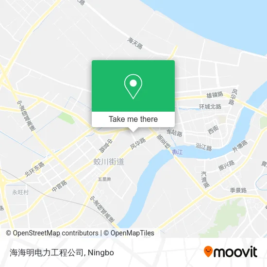 海海明电力工程公司 map
