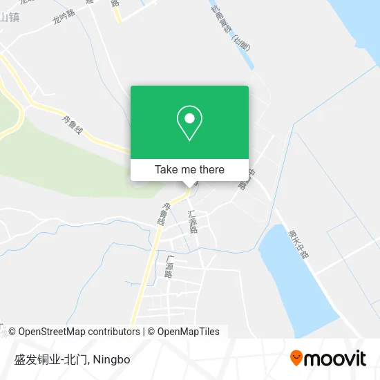 盛发铜业-北门 map