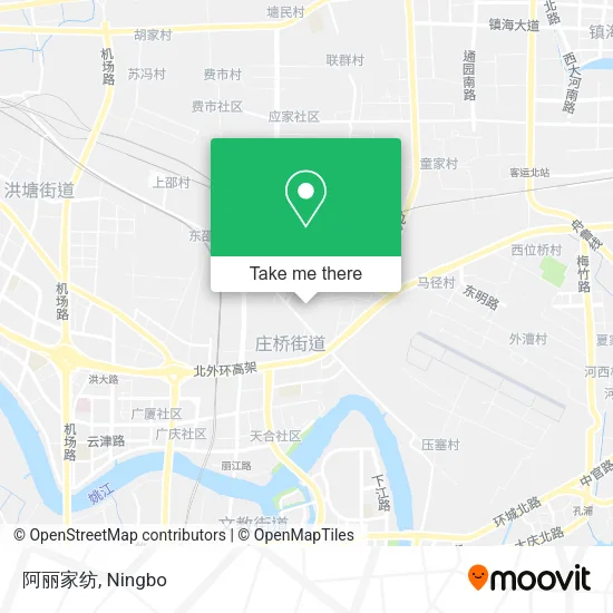 阿丽家纺 map