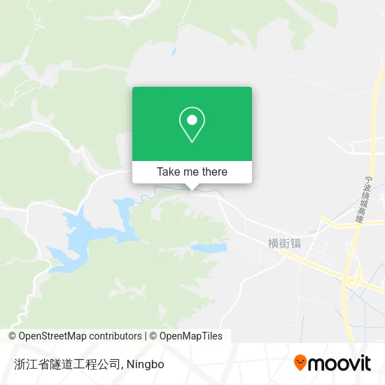 浙江省隧道工程公司 map