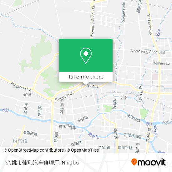余姚市佳玮汽车修理厂 map