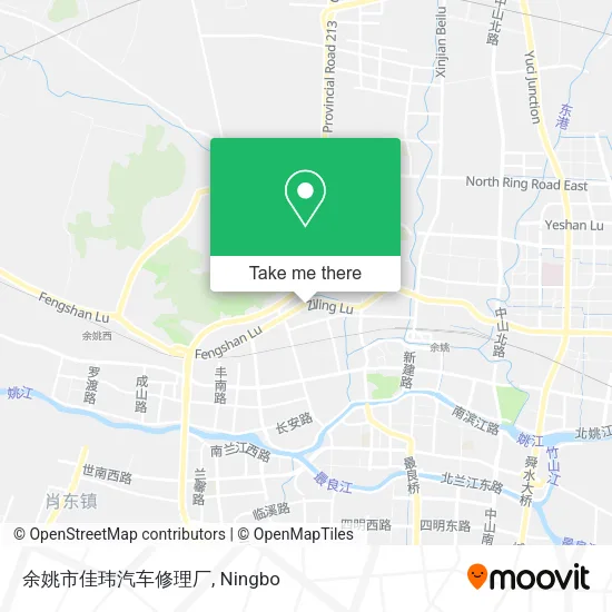 余姚市佳玮汽车修理厂 map
