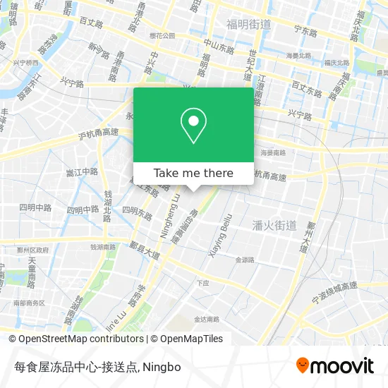 每食屋冻品中心-接送点 map