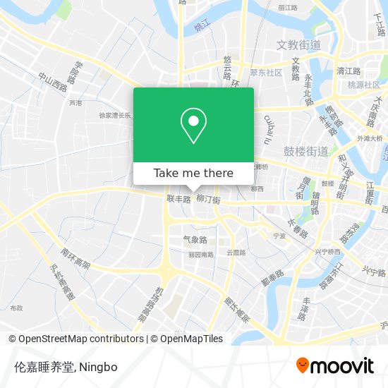 伦嘉睡养堂 map