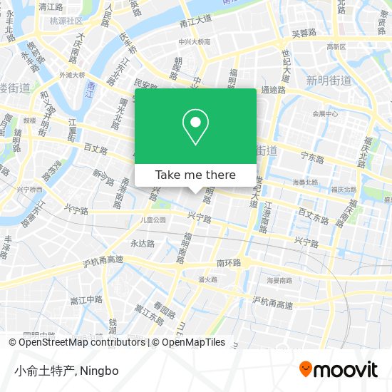 小俞土特产 map