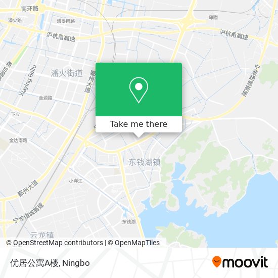 优居公寓A楼 map