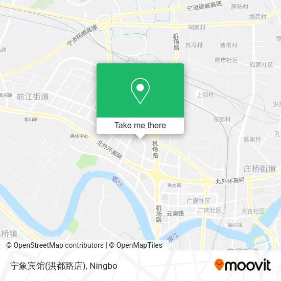 宁象宾馆(洪都路店) map