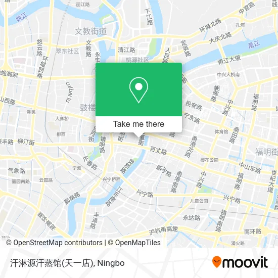 汗淋源汗蒸馆(天一店) map