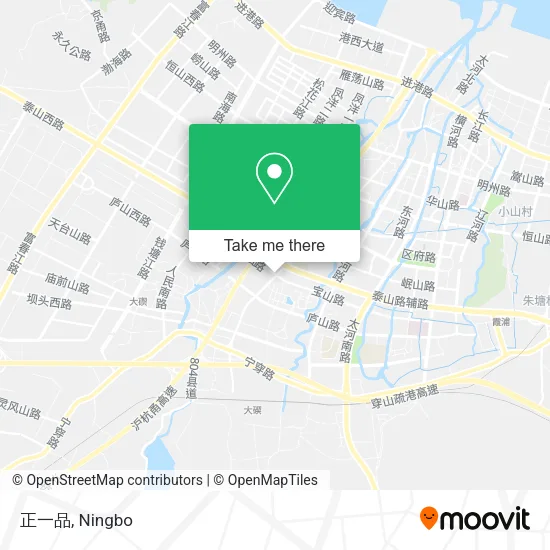 正一品 map