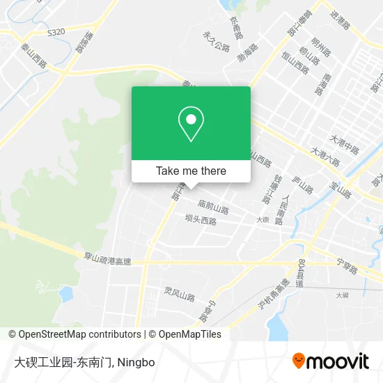 大碶工业园-东南门 map