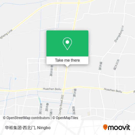 华裕集团-西北门 map