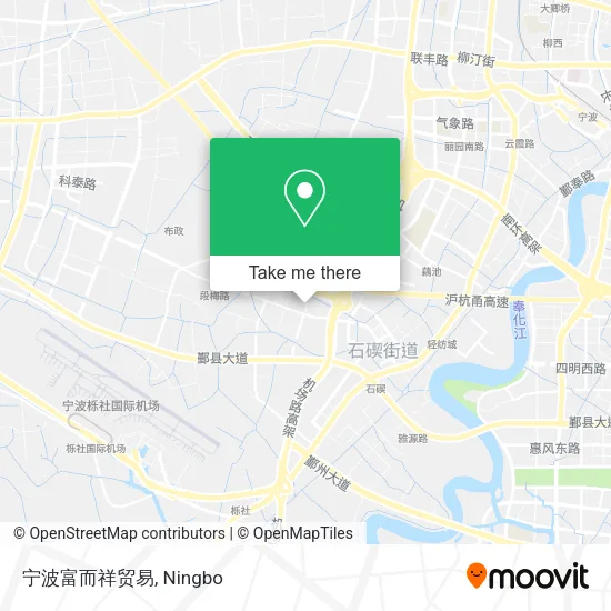 宁波富而祥贸易 map