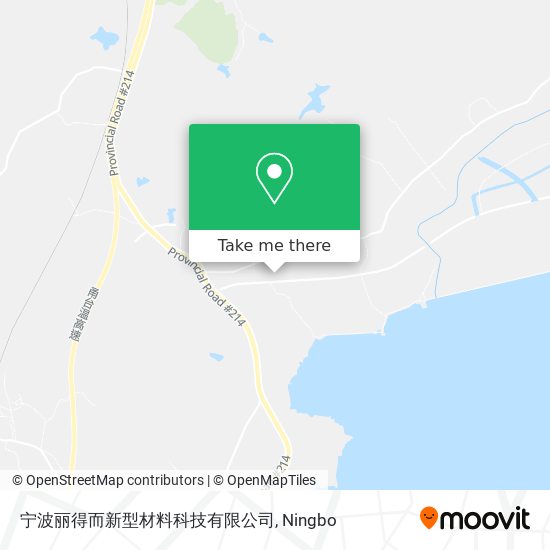 宁波丽得而新型材料科技有限公司 map