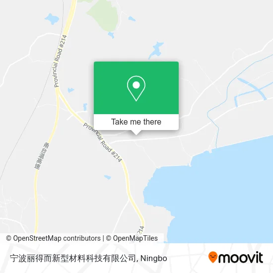 宁波丽得而新型材料科技有限公司 map