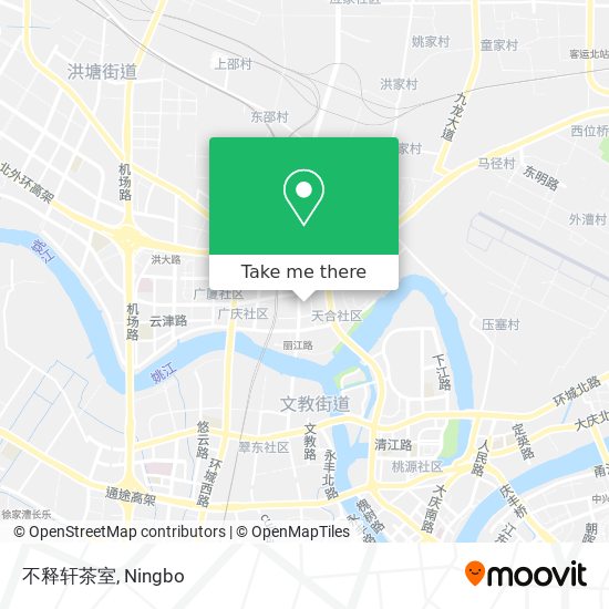 不释轩茶室 map