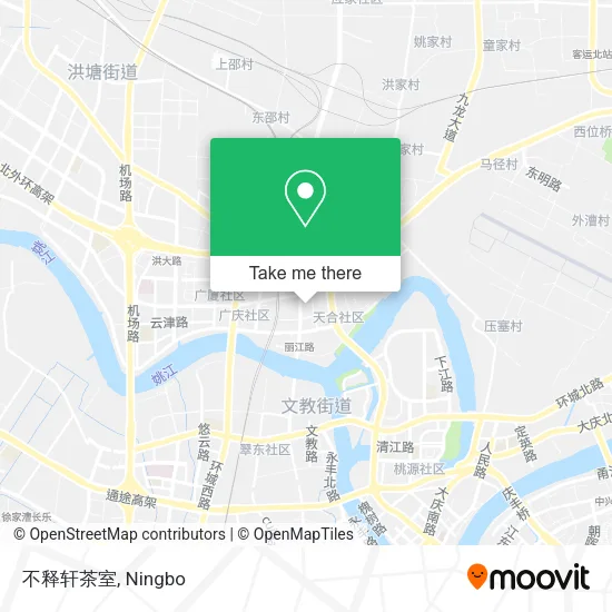 不释轩茶室 map