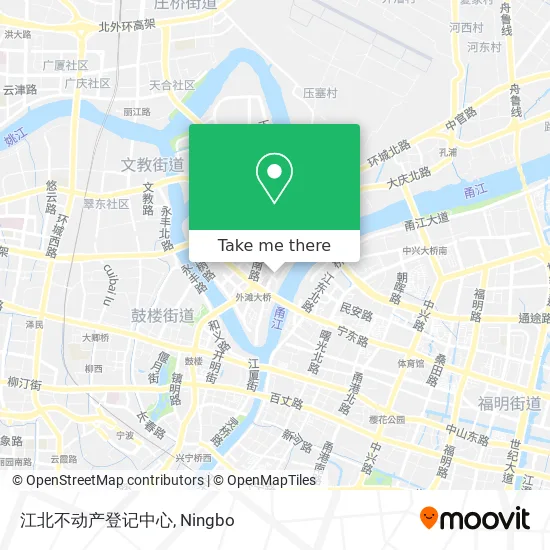 江北不动产登记中心 map