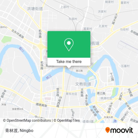 青林渡 map