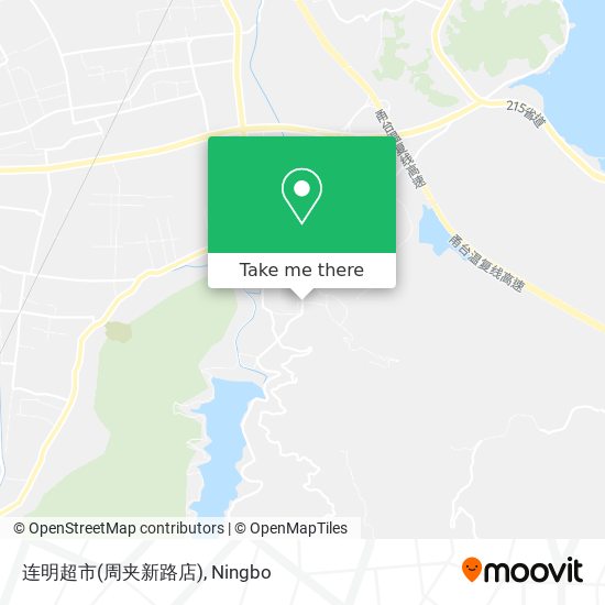 连明超市(周夹新路店) map