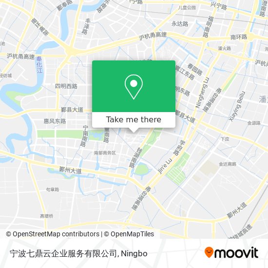 宁波七鼎云企业服务有限公司 map