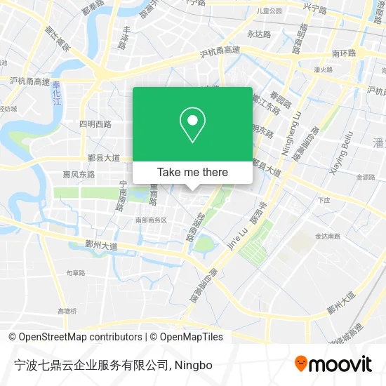 宁波七鼎云企业服务有限公司 map