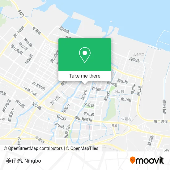 姜仔鸡 map