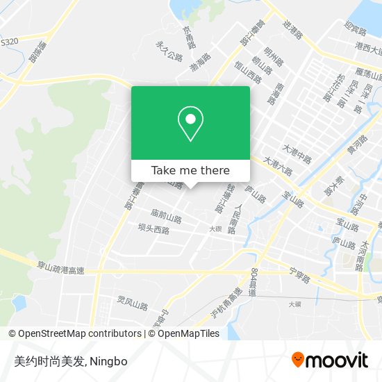 美约时尚美发 map