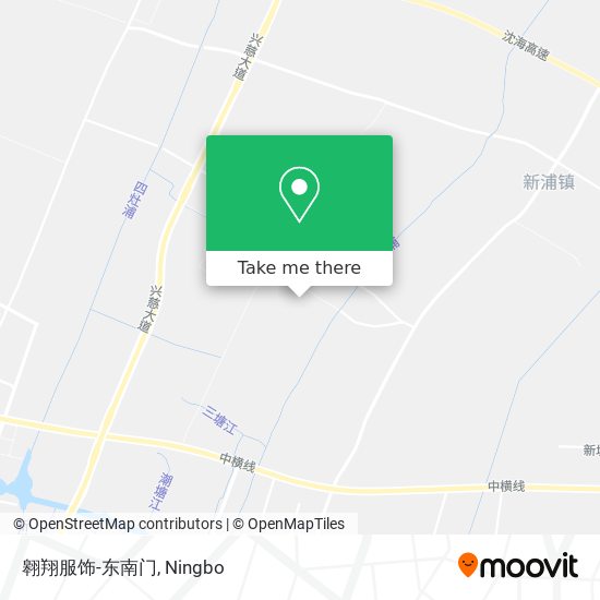 翱翔服饰-东南门 map