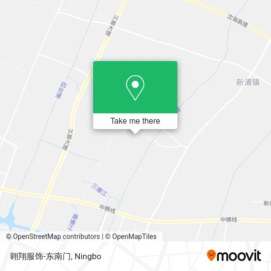 翱翔服饰-东南门 map
