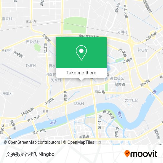 文兴数码快印 map