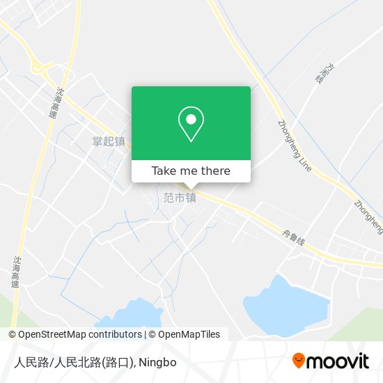 人民路/人民北路(路口) map