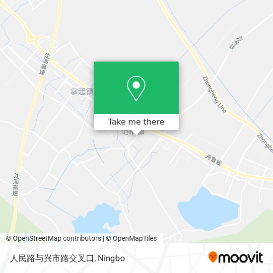 人民路与兴市路交叉口 map