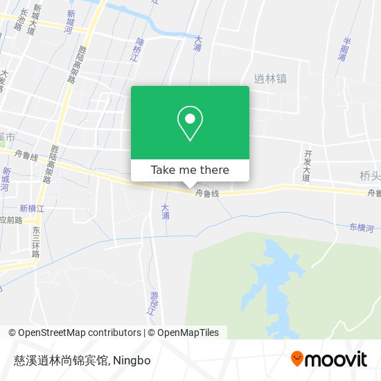 慈溪逍林尚锦宾馆 map