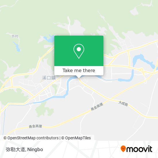 弥勒大道 map