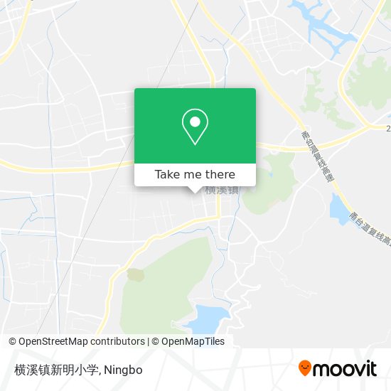 横溪镇新明小学 map