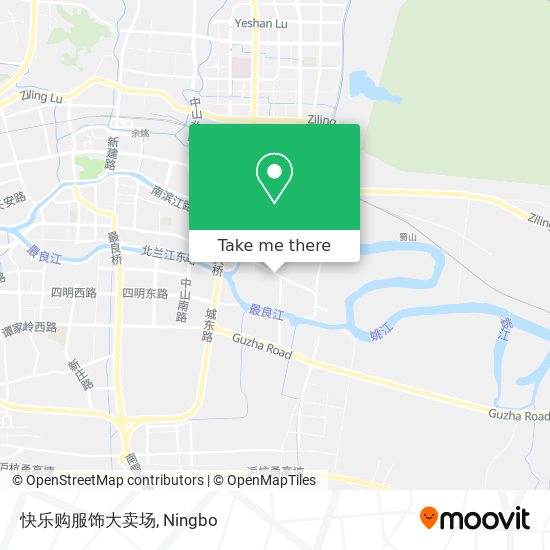 快乐购服饰大卖场 map