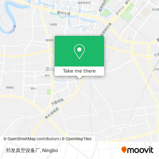 邦发真空设备厂 map