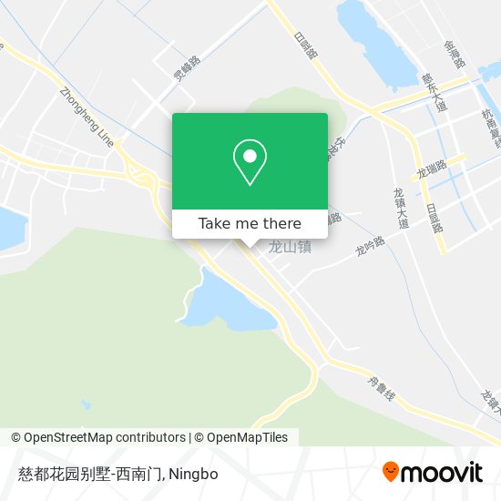慈都花园别墅-西南门 map