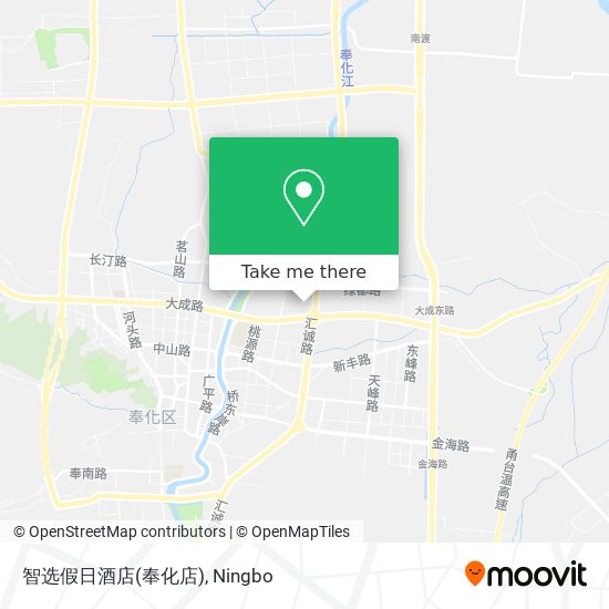 智选假日酒店(奉化店) map