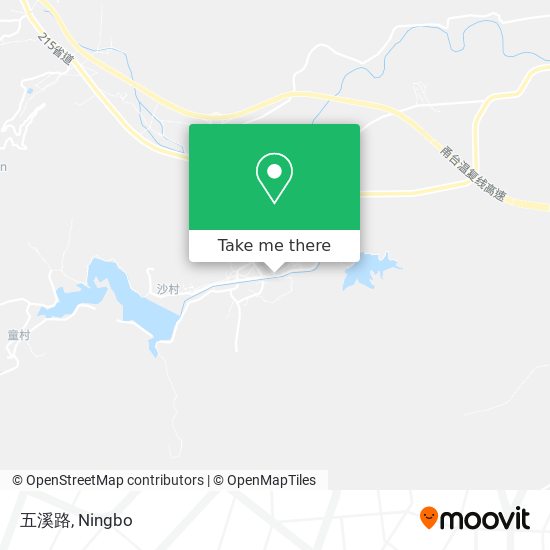 五溪路 map