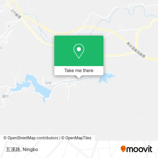 五溪路 map