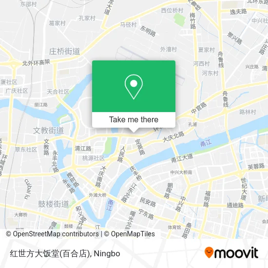 红世方大饭堂(百合店) map