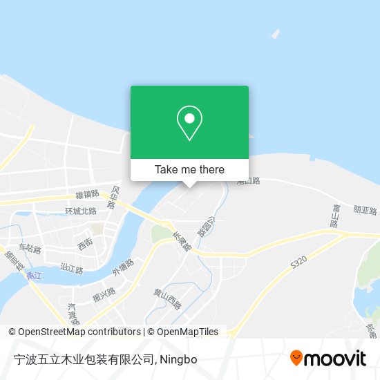 宁波五立木业包装有限公司 map