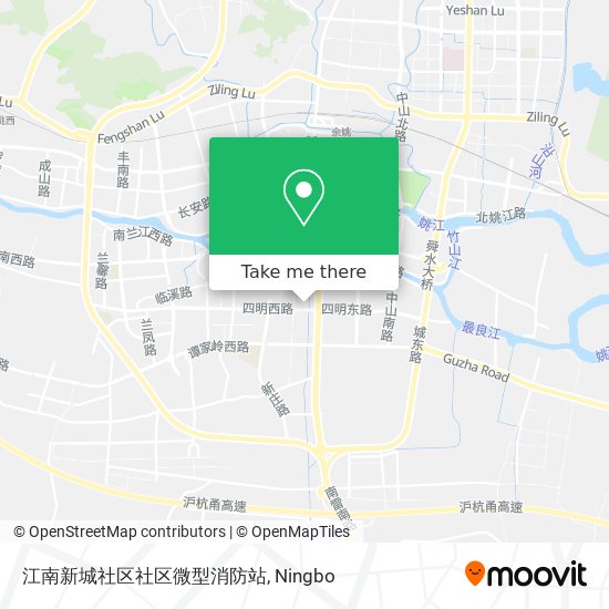 江南新城社区社区微型消防站 map
